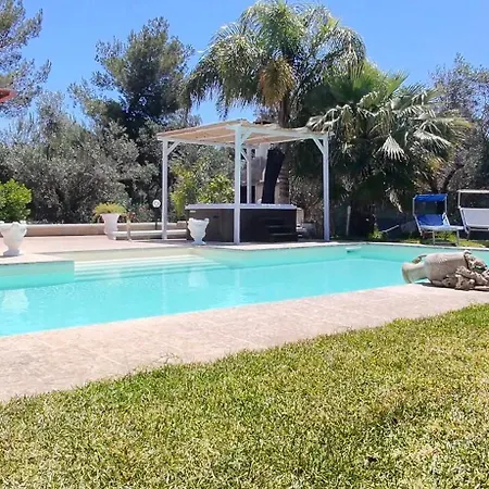 Luisa Con Piscina E Vasca Idromassaggio Vicino Otranto 카르피냐노 살렌티노