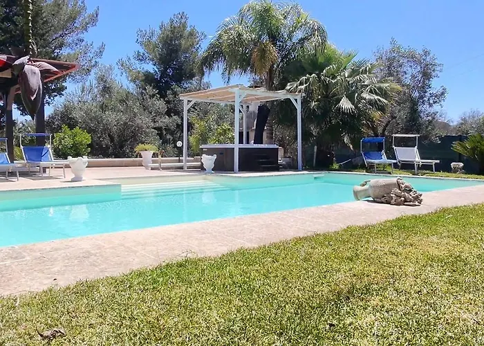 Luisa Con Piscina E Vasca Idromassaggio Vicino Otranto 카르피냐노 살렌티노